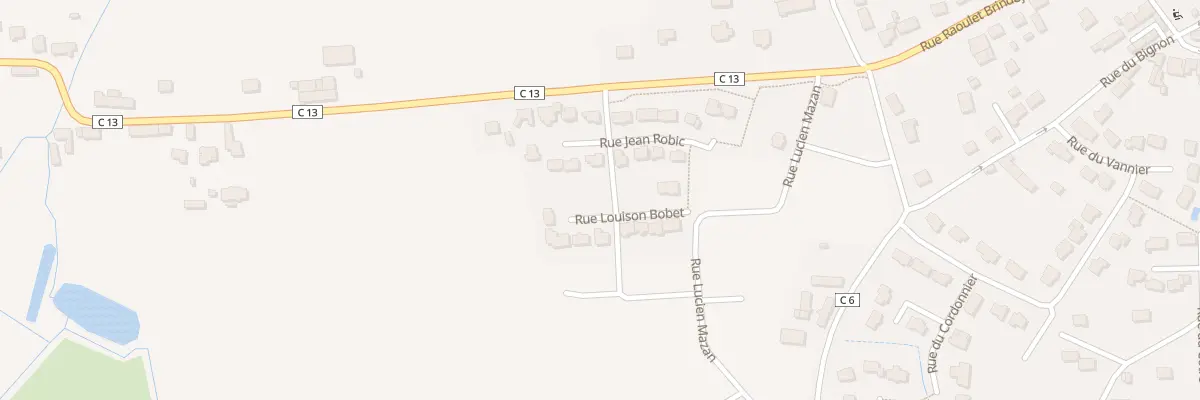 Plan du 6 Rue Bernard Hinault à Saint-Père-Marc-en-Poulet