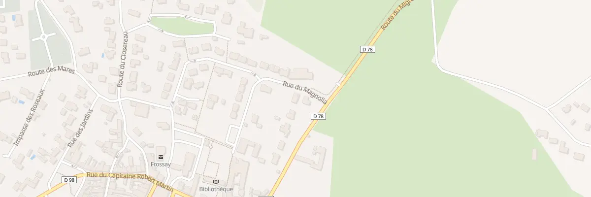 Plan du 1B Rue du Magnolia à Frossay