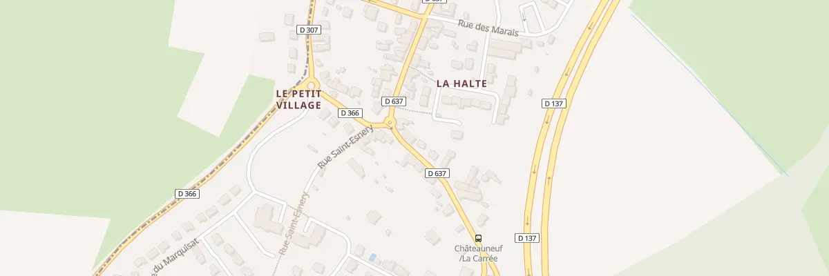 Plan du 25 Rue de la Carrée à Châteauneuf-d’Ille-et-Vilaine