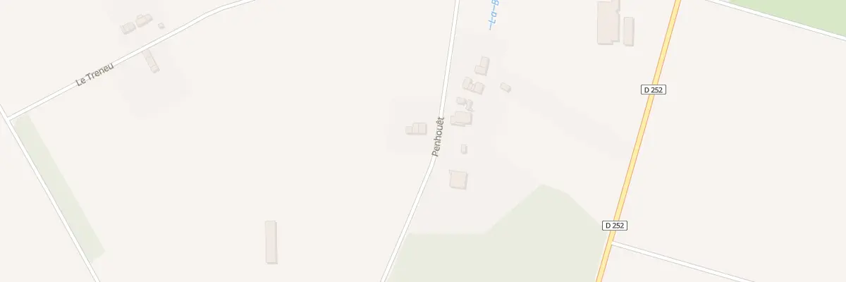 Plan du 5880 Penhouet à Pipriac
