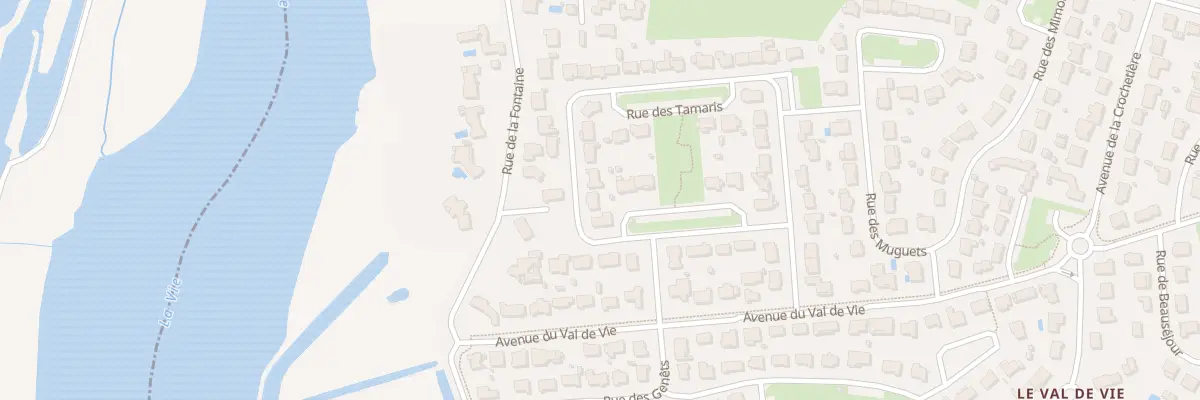 Plan du 8 Rue des tamaris au Fenouiller