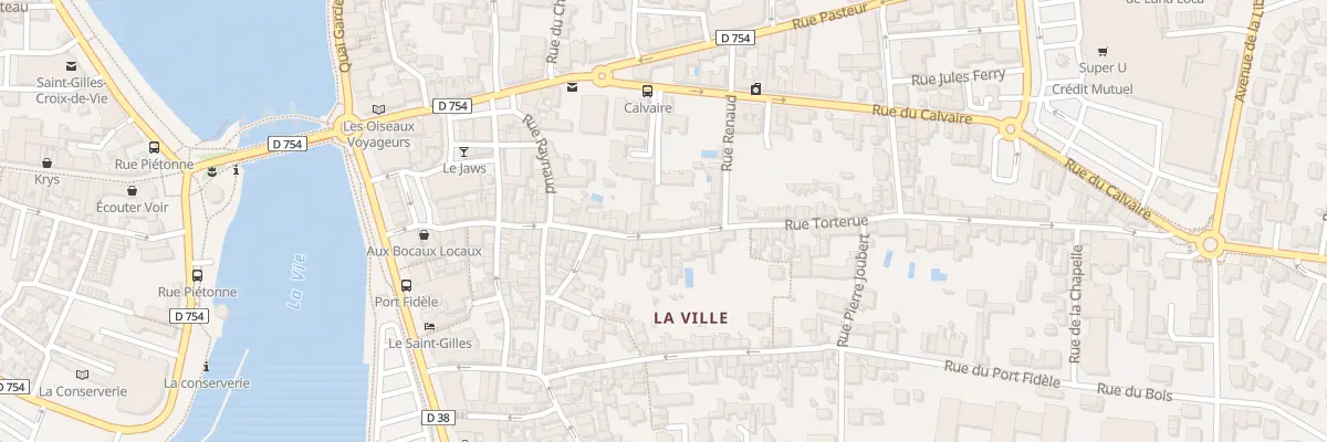 Plan du 68 Rue torterue à Saint-Gilles-Croix-de-Vie