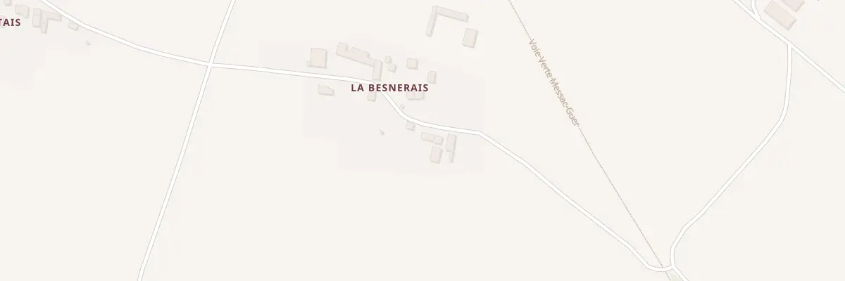 Plan du 10 La Besnerais à Lieuron