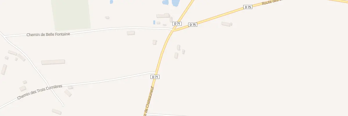 Plan du 152 Rte de Châteauneuf à Sallertaine