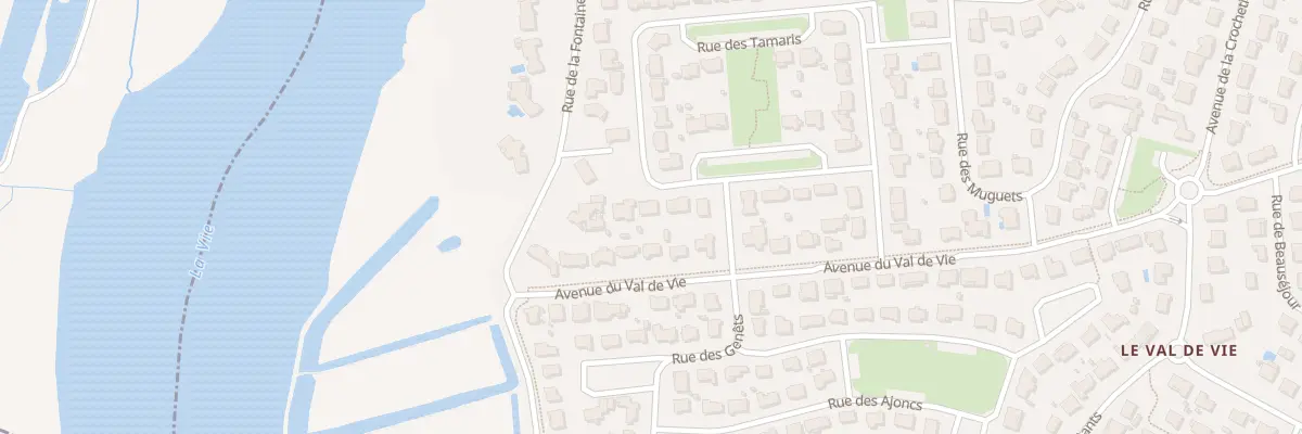 Plan du 5 Rue des tamaris au Fenouiller