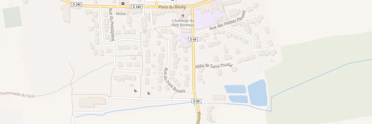 Plan du 5 Rte de Saint-Thurial au Verger
