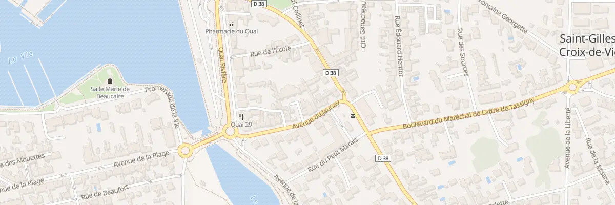 Plan du 12 Av du Jaunay à Saint-Gilles-Croix-de-Vie