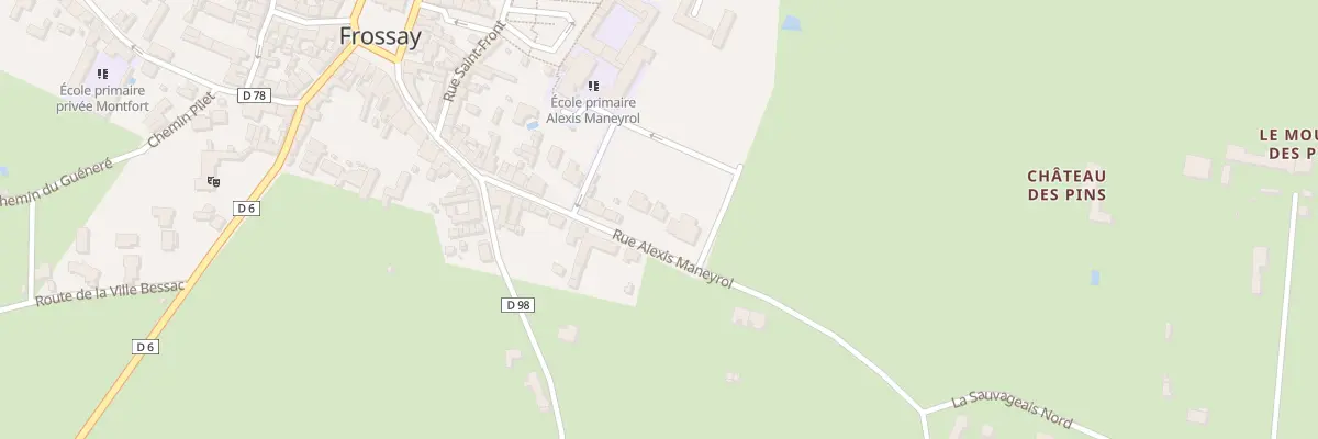 Plan du 31 Rue Alexis Maneyrol à Frossay