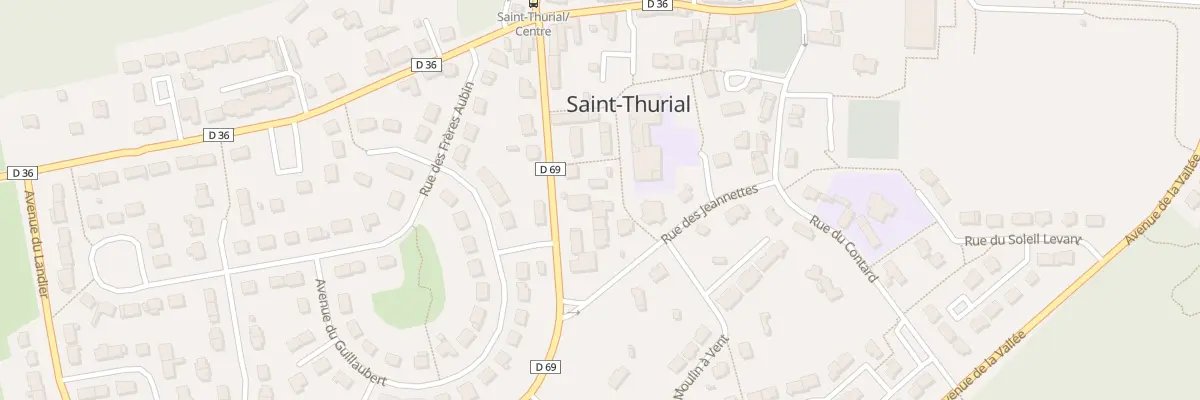 Plan du 13 Rue du Schiste Violet à Saint-Thurial