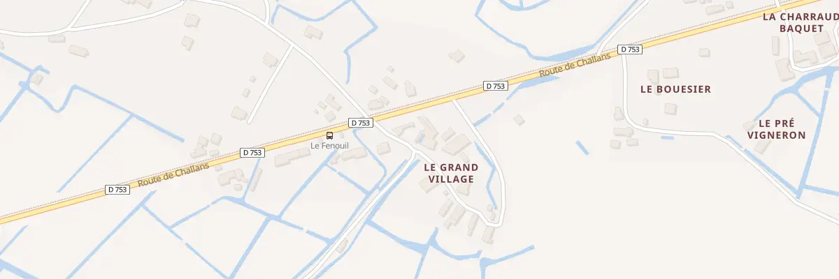 Plan du 3 Che du Rivage au Perrier