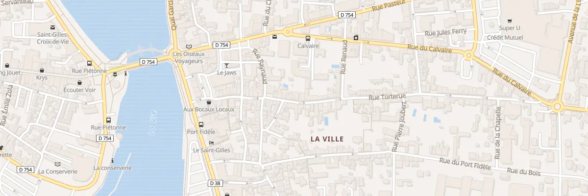 Plan du 72 Rue torterue à Saint-Gilles-Croix-de-Vie