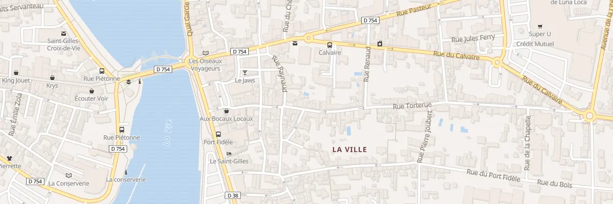 Plan du 76 Rue torterue à Saint-Gilles-Croix-de-Vie