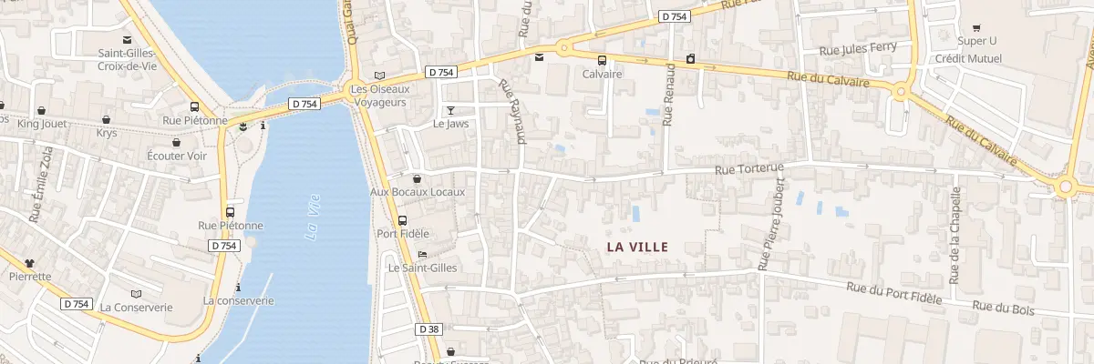 Plan du 75 Rue torterue à Saint-Gilles-Croix-de-Vie