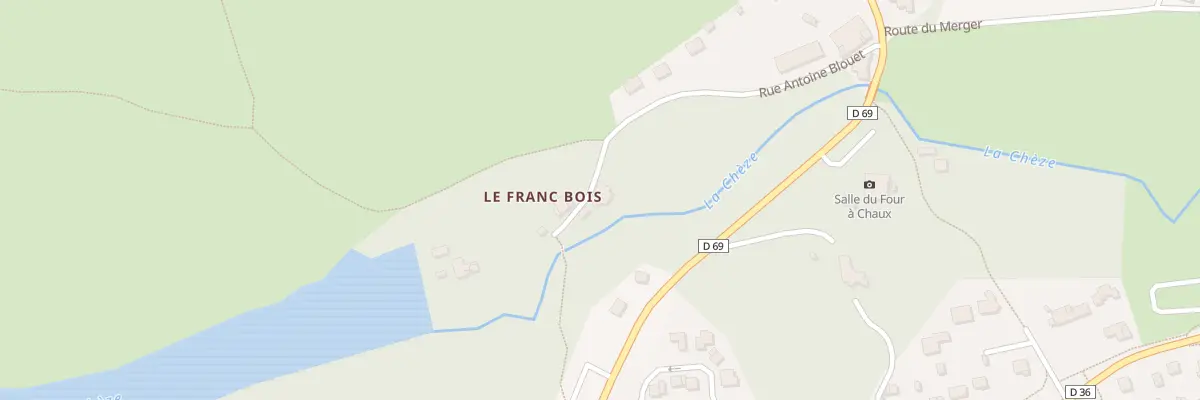 Plan du 3 Rue Antoine Blouet à Saint-Thurial