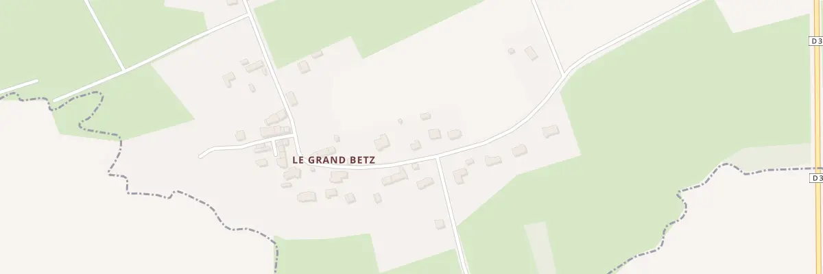 Plan du 6 Le Grand Betz à Quilly