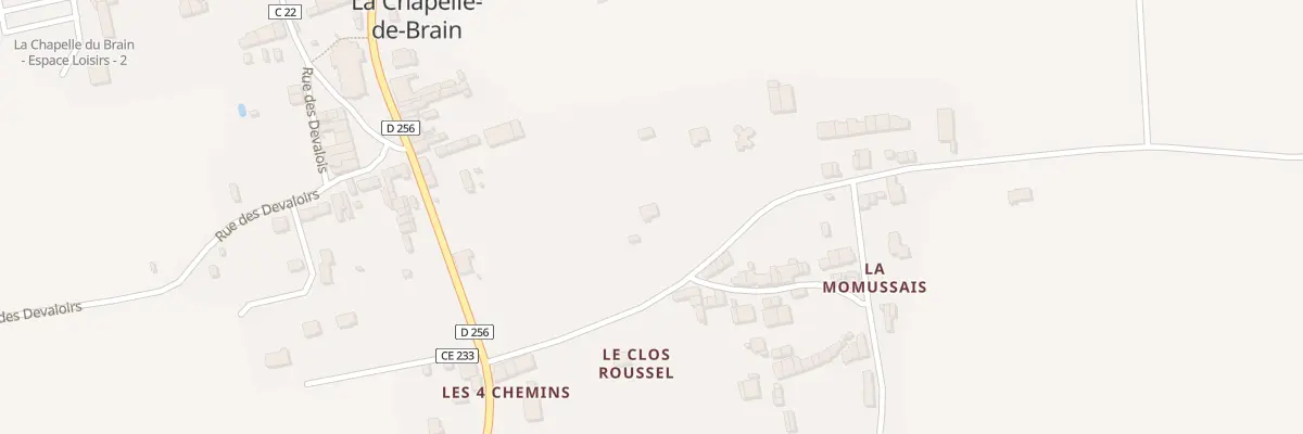 Plan du 5514 La Haute Mamussais à La Chapelle-de-Brain