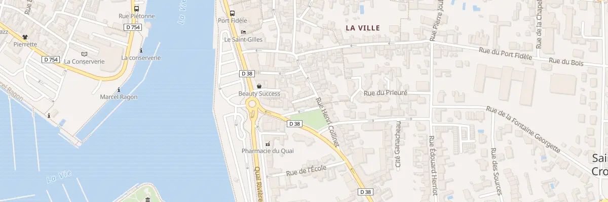 Plan du 12B Rue henri collinet à Saint-Gilles-Croix-de-Vie