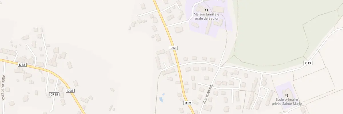 Plan du 5 Res Res du Bignon à Baulon