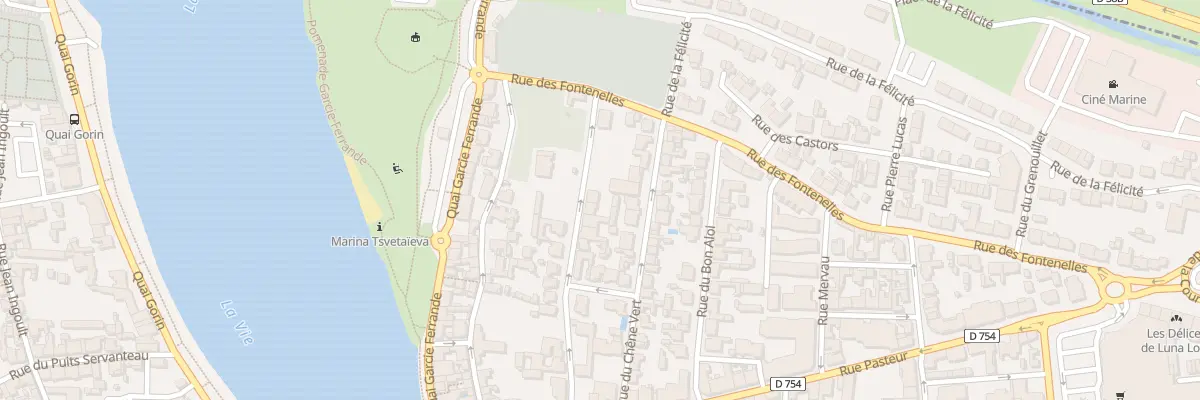 Plan du 11 Rue du château à Saint-Gilles-Croix-de-Vie