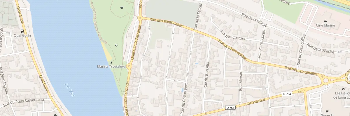 Plan du 13 Rue du château à Saint-Gilles-Croix-de-Vie