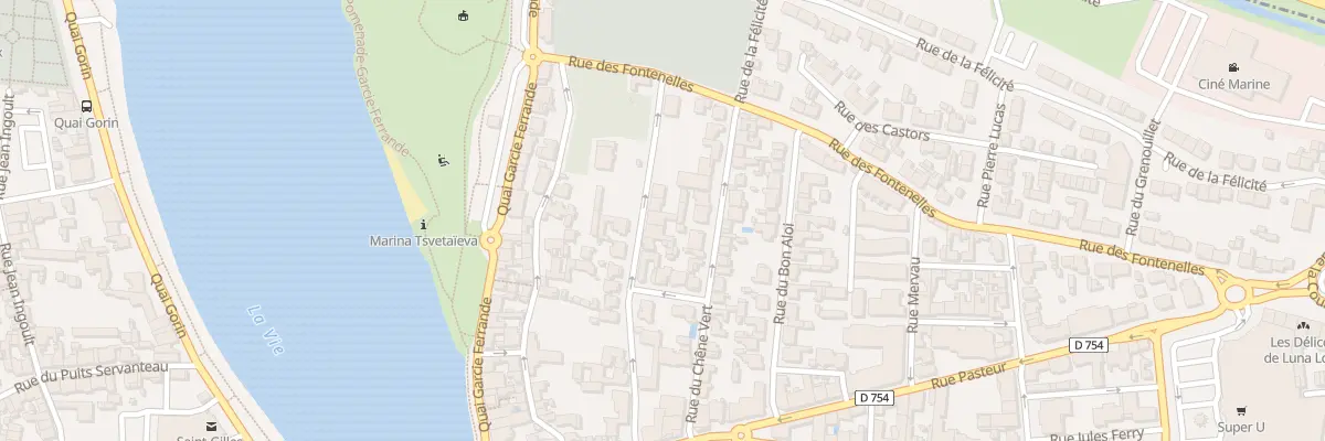 Plan du 13B Rue du château à Saint-Gilles-Croix-de-Vie