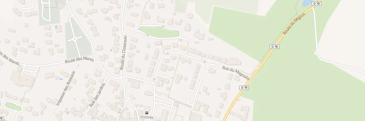 Plan du 7 Rue des Chênes à Frossay