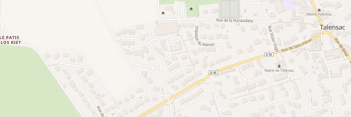 Plan du 4 Le Haiment à Talensac