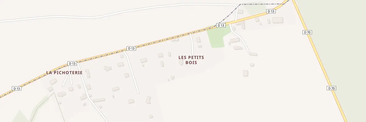 Plan du 5282 Les Petits Bois à Saint-Thual