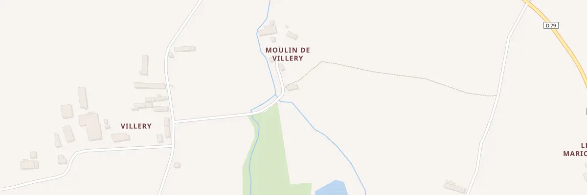 Plan du 5206 Villery à Trévérien