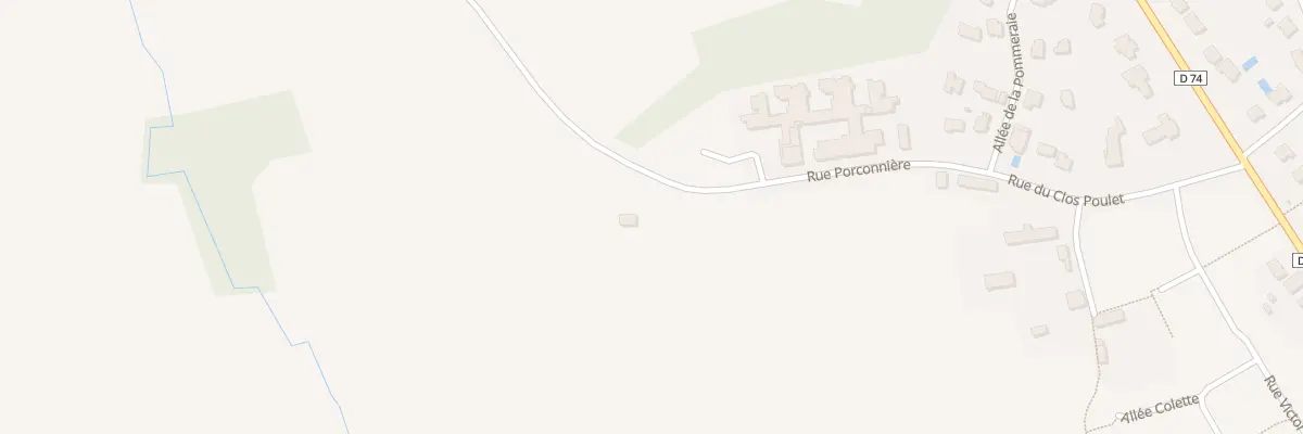 Plan du 9000 La Porconniere à Saint-Père-Marc-en-Poulet