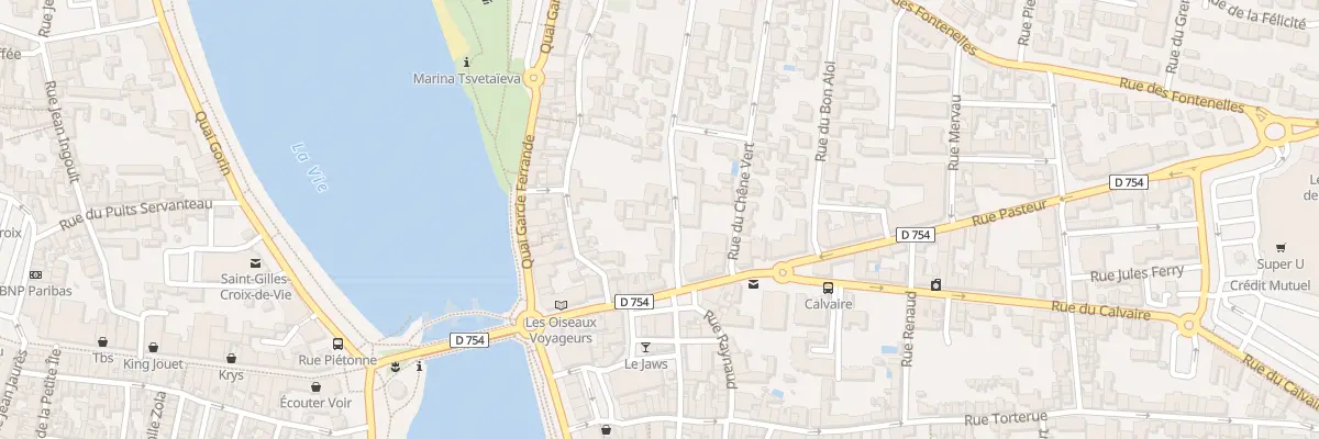 Plan du 26B Rue du château à Saint-Gilles-Croix-de-Vie