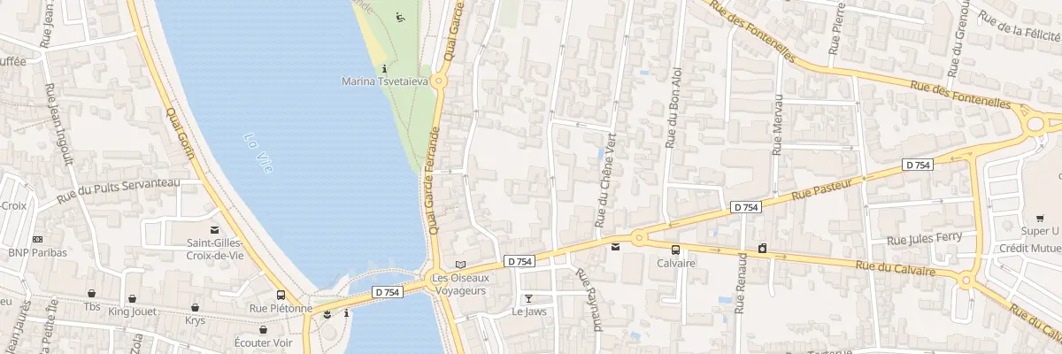 Plan du 24B Rue du château à Saint-Gilles-Croix-de-Vie