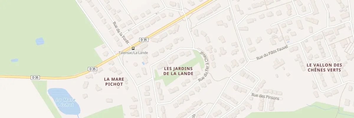 Plan du 5 Rue du Fer à Cheval à Talensac