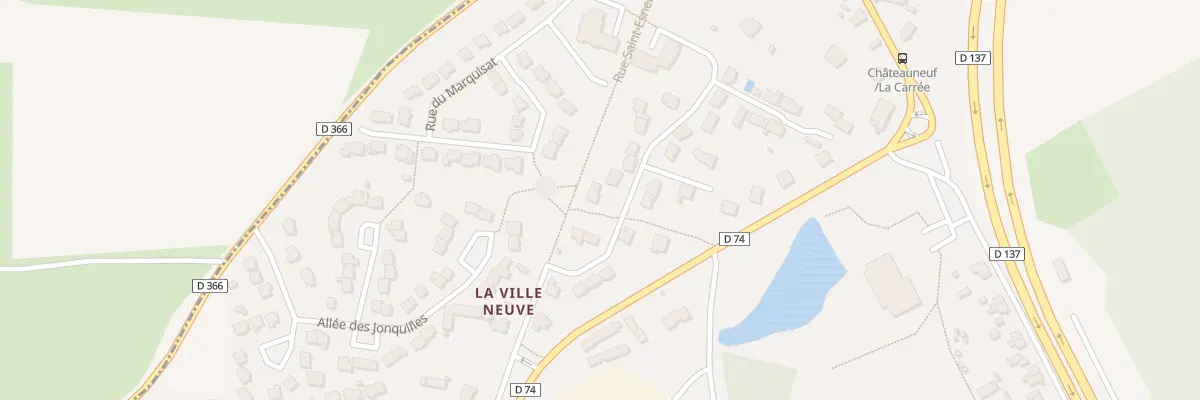 Plan du 5 Rue de la Quintaine à Châteauneuf-d’Ille-et-Vilaine