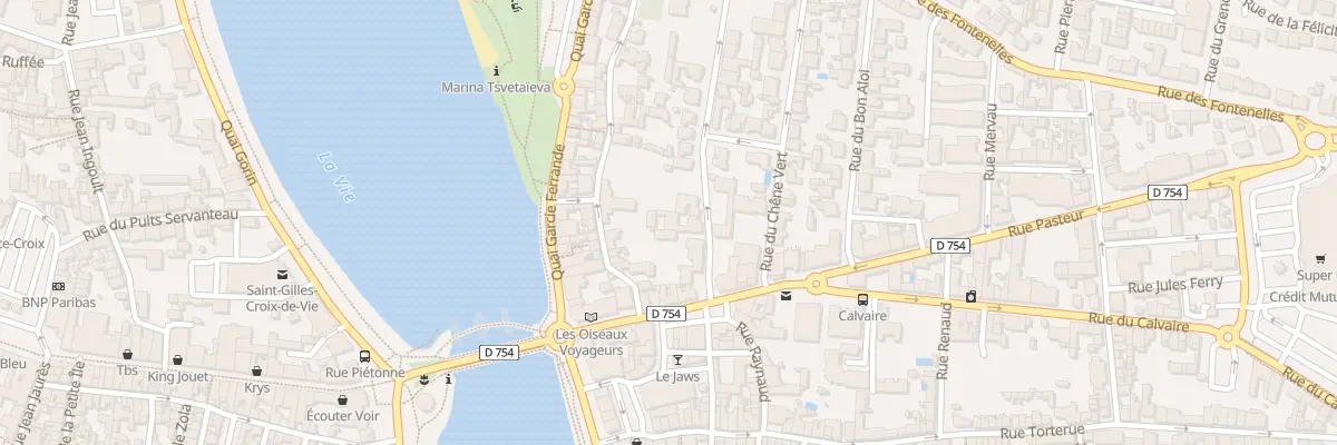 Plan du 24T Rue du château à Saint-Gilles-Croix-de-Vie