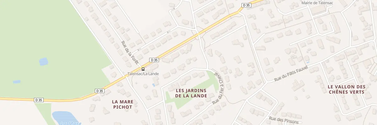 Plan du 4 Rue du Fer à Cheval à Talensac