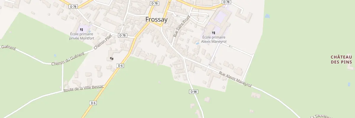 Plan du 16 Rue Alexis Maneyrol à Frossay