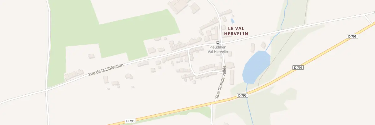 Plan du 19 Rue des Cours - Val Hervelin à Pleudihen-sur-Rance