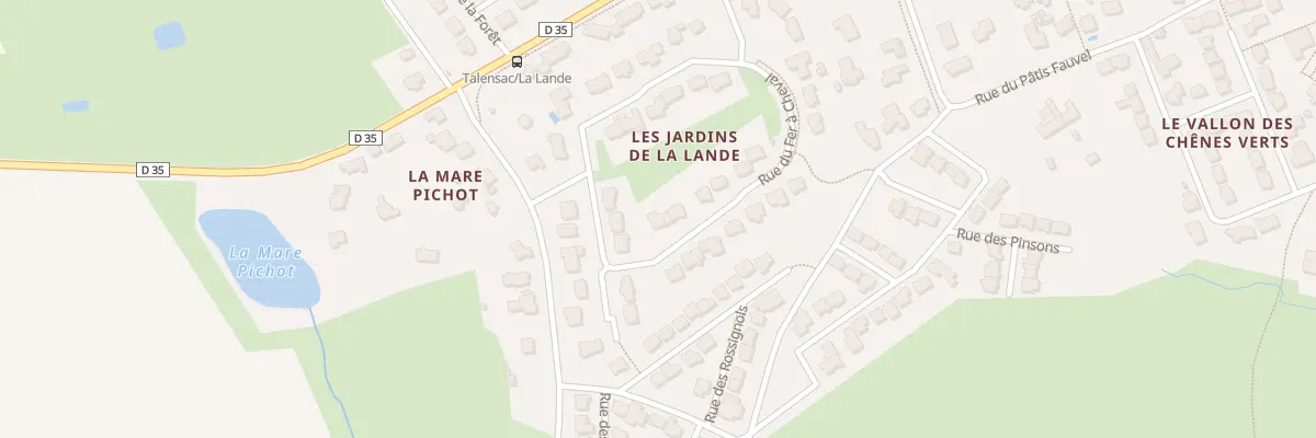 Plan du 19 Rue du Fer à Cheval à Talensac
