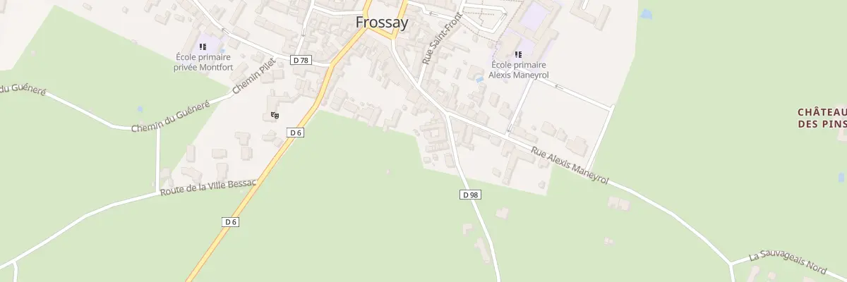 Plan du 7B Rte de Nantes à Frossay