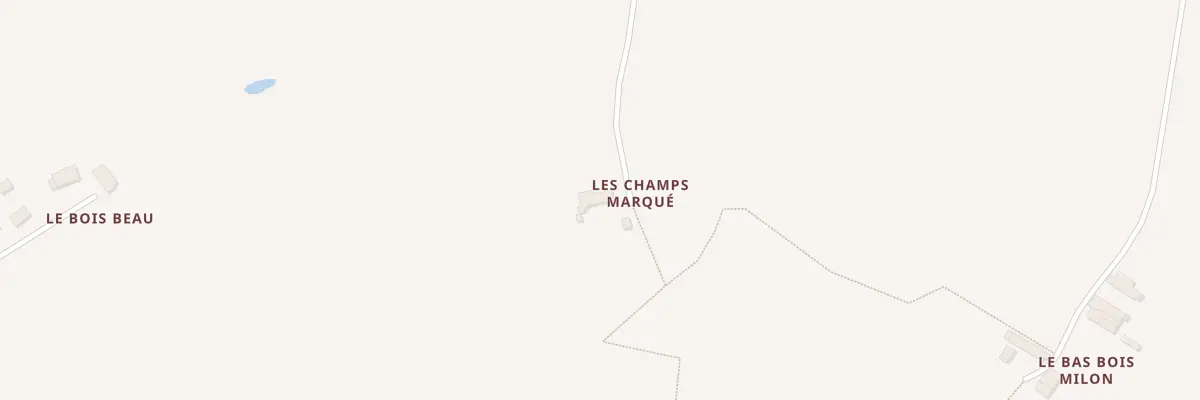 Plan du 10 Les Champs Marqués à Irodouër
