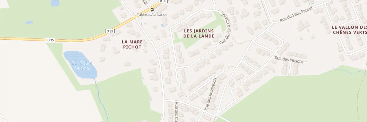 Plan du 17 Rue du Fer à Cheval à Talensac