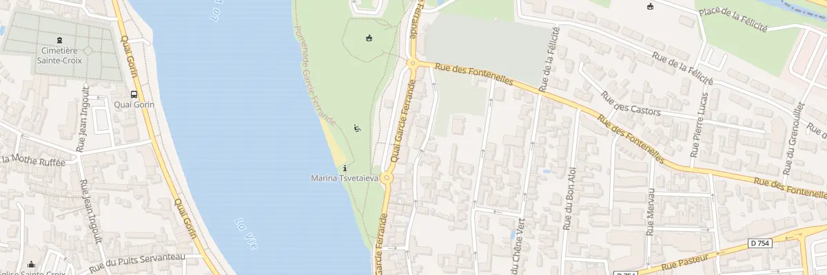 Plan du 4Q Rue abel pipaud à Saint-Gilles-Croix-de-Vie