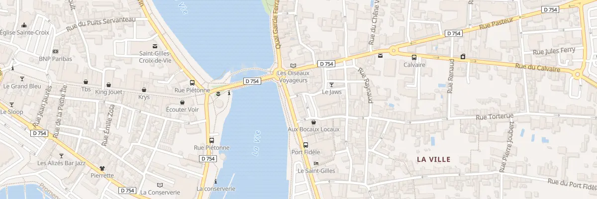 Plan du 5 Quai du port fidèle à Saint-Gilles-Croix-de-Vie