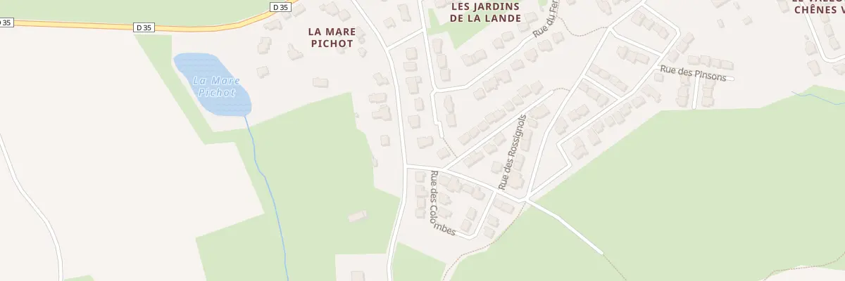 Plan du 28 Rue du Fer à Cheval à Talensac