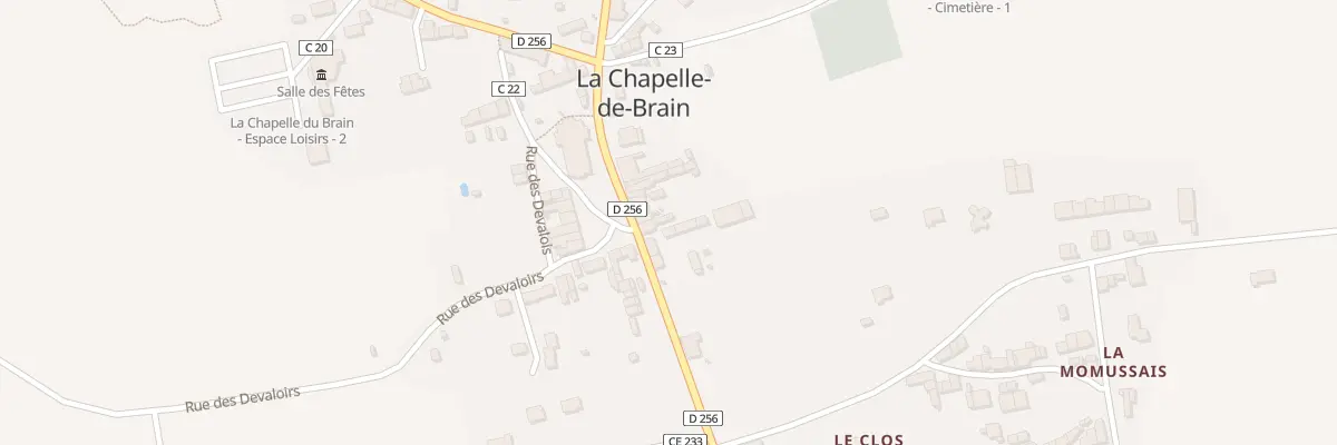 Plan du 17 Rue Saint-melaine à La Chapelle-de-Brain