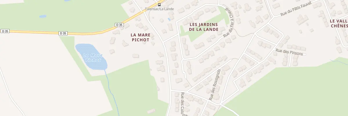 Plan du 22 Rue du Fer à Cheval à Talensac