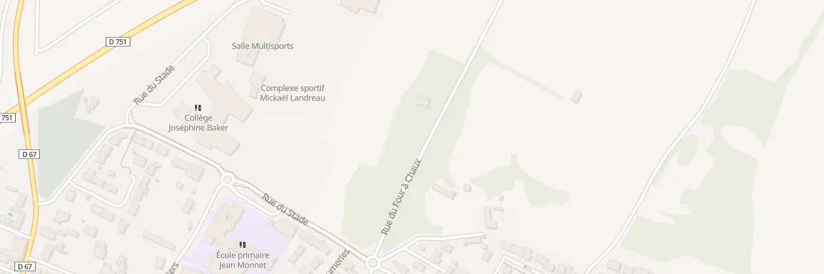 Plan du 5778 Rue du Stade à Chaumes-en-Retz