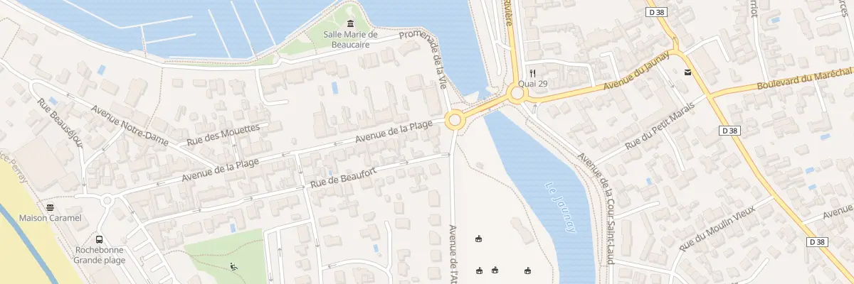 Plan du 2 Rue de beaufort à Saint-Gilles-Croix-de-Vie