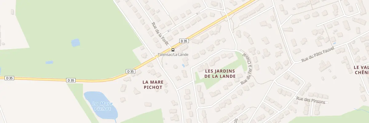 Plan du 12 Rue du Fer à Cheval à Talensac